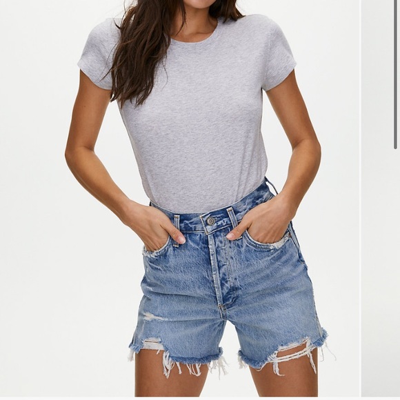 Agolde Shorts | Agolde Dee Ultra High Rise Short | Poshmark